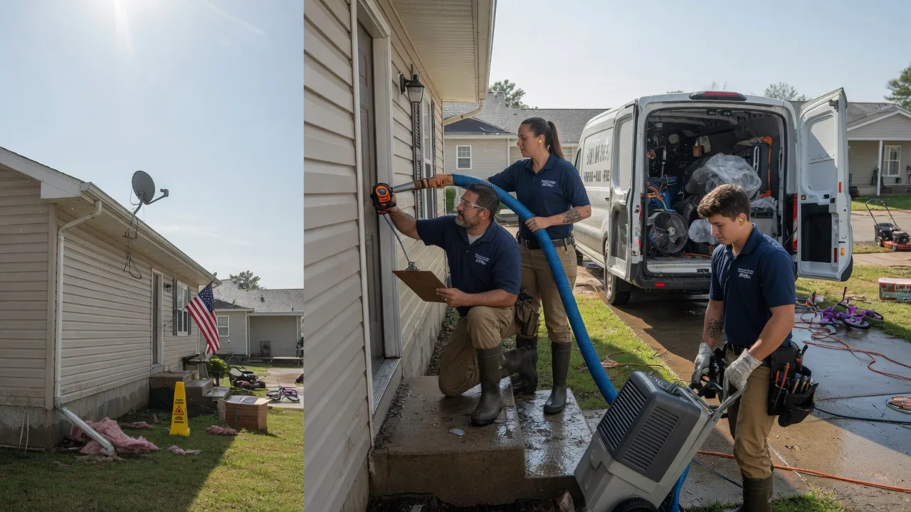Ceiling Water Damage Restoration in Buckingham, IL near me